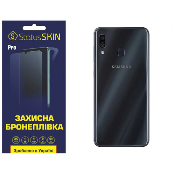 Поліуретанова плівка StatusSKIN Pro на корпус Samsung A30 A305 Матова