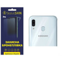 Полиуретановая пленка StatusSKIN Pro на камеру Samsung A30 A305 Глянцевая
