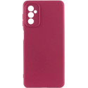 Silicone Cover Lakshmi Full Camera для Samsung A14 A145/A14 5G A146 Marsala