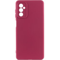 Silicone Cover Lakshmi Full Camera для Samsung A24 A245 Plum