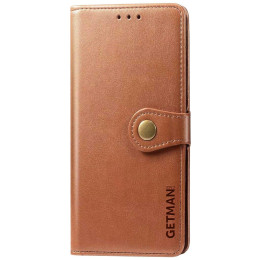 Чохол-книжка Getman Gallant для Samsung A24 A245 Коричневий