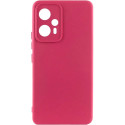 Silicone Cover Lakshmi Full Camera для Xiaomi Redmi Note 12 Turbo/Poco F5 5G Marsala