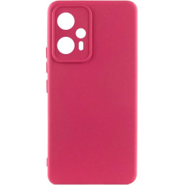 Silicone Cover Lakshmi Full Camera для Xiaomi Redmi Note 12 Turbo/Poco F5 5G Marsala