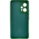 Silicone Cover Lakshmi Full Camera для Xiaomi Redmi Note 12 Turbo/Poco F5 5G Dark Green