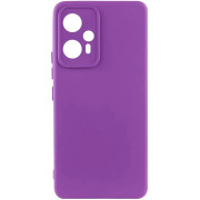 Silicone Cover Lakshmi Full Camera для Xiaomi Redmi Note 12 Turbo/Poco F5 5G Purple