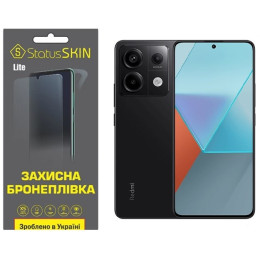 Поліуретанова плівка StatusSKIN Lite на екран Xiaomi Redmi Note 13 Pro 5G/Poco X6 5G Глянцева