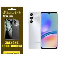 Поліуретанова плівка StatusSKIN Titanium на екран Samsung A05s A05 Глянцева