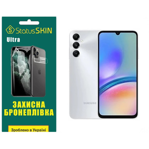 Полиуретановая пленка StatusSKIN Ultra на экран Samsung A05s A05 Глянцевая