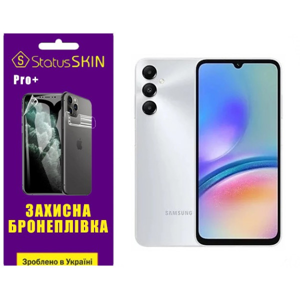 Поліуретанова плівка StatusSKIN Pro+ на екран Samsung A05s A05 Глянцева