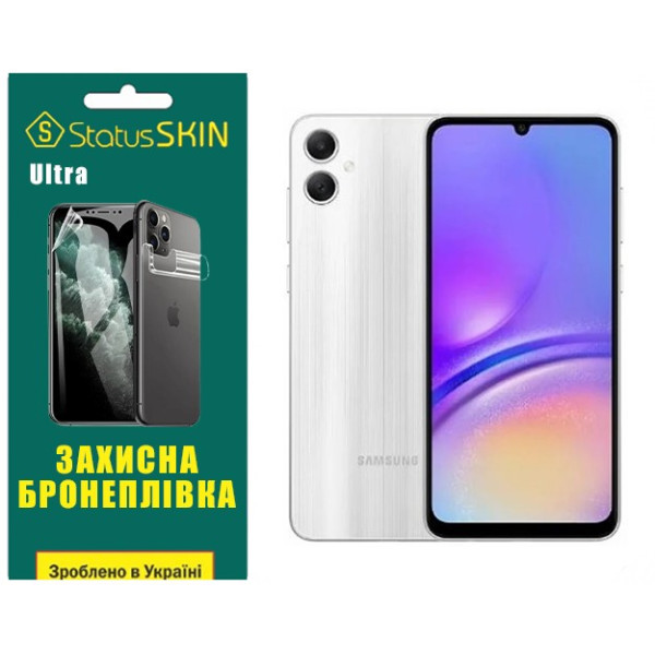 Полиуретановая пленка StatusSKIN Ultra на экран Samsung A05 A055 Глянцевая
