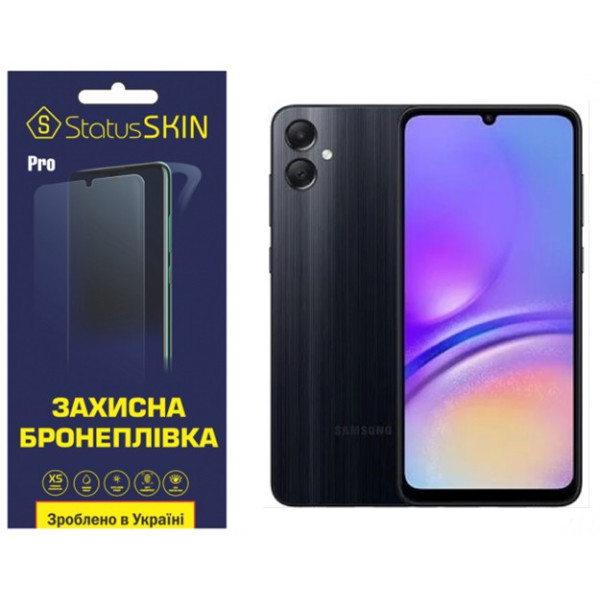 Полиуретановая пленка StatusSKIN Pro на экран Samsung A05 A055 Матовая