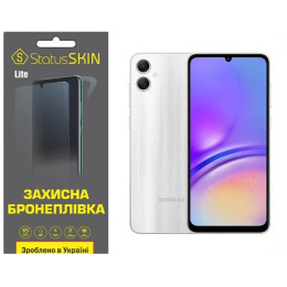 Полиуретановая пленка StatusSKIN Lite на экран Samsung A05 A055 Глянцевая