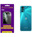 Полиуретановая пленка StatusSKIN Pro+ на корпус Motorola G22 Глянцевая