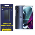 Полиуретановая пленка StatusSKIN Pro на экран Motorola G200 Глянцевая