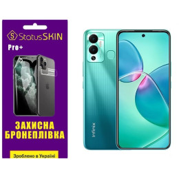 Полиуретановая пленка StatusSKIN Pro+ на экран Infinix Hot 12 Play Глянцевая