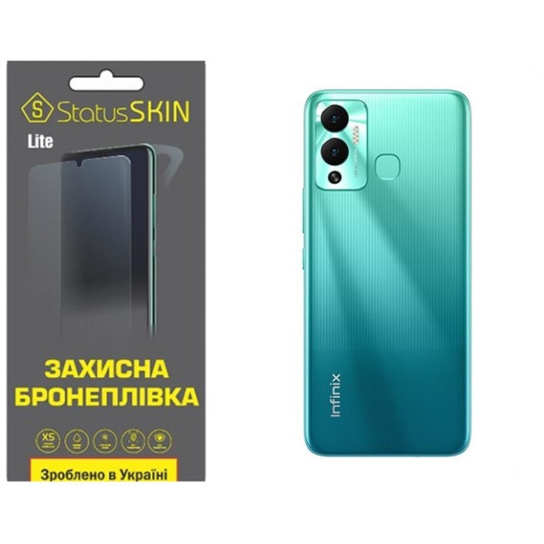 Полиуретановая пленка StatusSKIN Lite на корпус Infinix Hot 12 Play Глянцевая