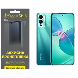 Полиуретановая пленка StatusSKIN Lite на экран Infinix Hot 12 Play Глянцевая