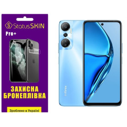 Полиуретановая пленка StatusSKIN Pro+ на экран Infinix Hot 20 4G Глянцевая