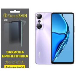 Полиуретановая пленка StatusSKIN Lite на экран Infinix Hot 20 4G Глянцевая
