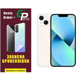 Полиуретановая пленка GP Heavy Armor Plus на экран iPhone 13 Глянцевая