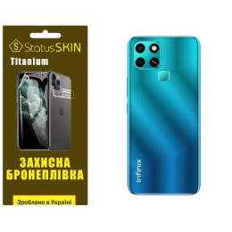 Полиуретановая пленка StatusSKIN Titanium на корпус Infinix Smart 6 Глянцевая