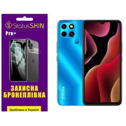 Поліуретанова плівка StatusSKIN Pro+ на екран Infinix Smart 6 Глянцева