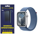 Полиуретановая пленка StatusSKIN Pro на экран Apple Watch S9 45mm Глянцевая