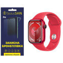 Полиуретановая пленка StatusSKIN Pro на экран Apple Watch S9 41mm Глянцевая