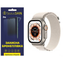 Полиуретановая пленка StatusSKIN Pro на экран Apple Watch Ultra 49mm Глянцевая