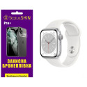Полиуретановая пленка StatusSKIN Pro+ на экран Apple Watch S8 41mm Глянцевая