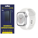 Полиуретановая пленка StatusSKIN Pro на экран Apple Watch S8 41mm Глянцевая