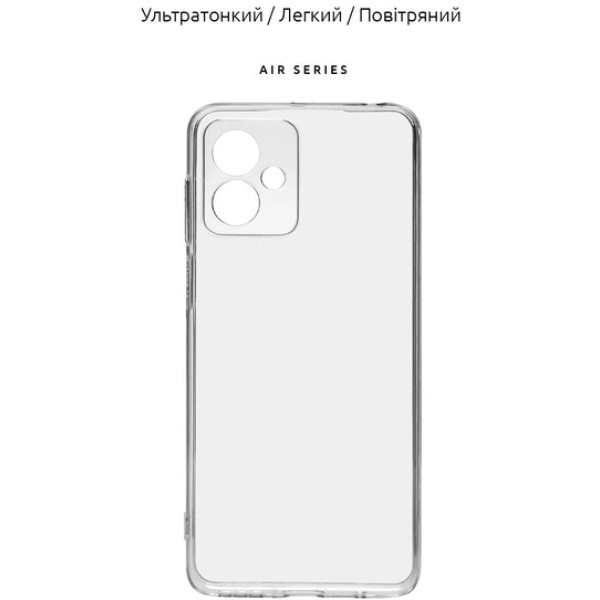 Панель ArmorStandart Air Series Camera cov для Motorola G14 Прозрачная
