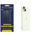 Полиуретановая пленка StatusSKIN Pro на корпус iPhone 15 Plus Глянцевая