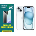 Поліуретанова плівка GP Medium Armor на екран iPhone 15 Матова