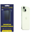 Поліуретанова плівка StatusSKIN Pro на корпус iPhone 15 Глянцева