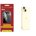 Полиуретановая пленка StatusSKIN Base на корпус iPhone 15 Глянцевая