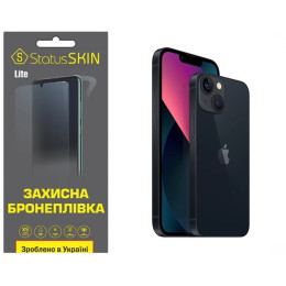 Полиуретановая пленка StatusSKIN Lite на корпус iPhone 13 Матовая