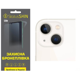 Полиуретановая пленка StatusSKIN Lite на камеру iPhone 13 Глянцевая