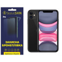 Полиуретановая пленка StatusSKIN Pro на экран iPhone 11 Матовая