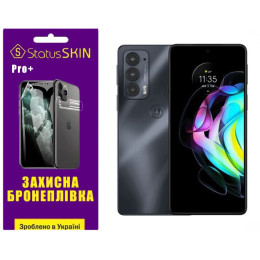 Полиуретановая пленка StatusSKIN Pro+ на экран Motorola Edge 20/20 Pro Глянцевая