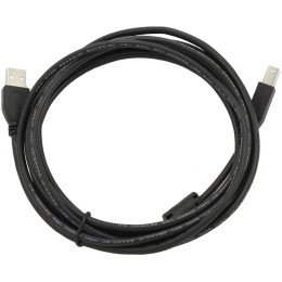 Кабель для принтера Cablexpert CCP-USB2-AMBM-10 USB 2.0 AM/BM 3.0 м Black 2