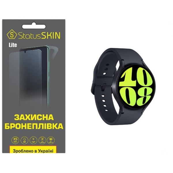 Полиуретановая пленка StatusSKIN Lite на экран Samsung Watch 6 44mm R940 Глянцевая