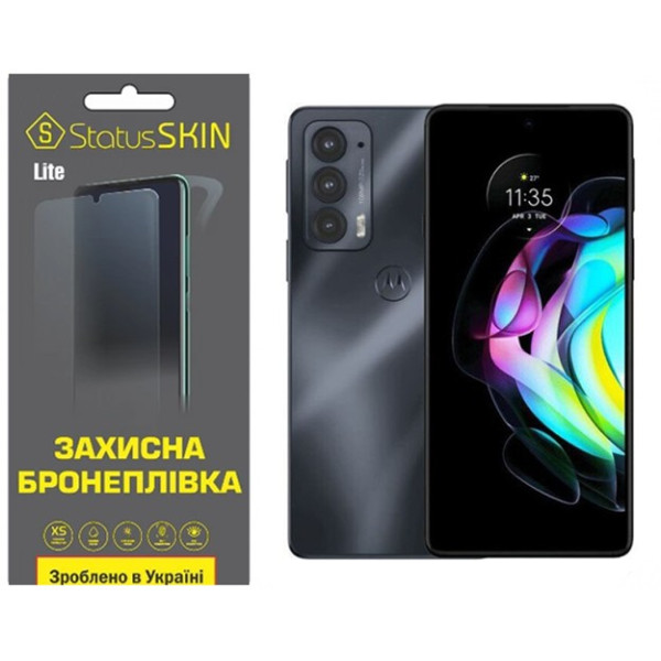 Полиуретановая пленка StatusSKIN Lite на экран Motorola Edge 20/20 Pro Глянцевая