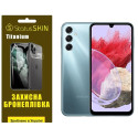 Полиуретановая пленка StatusSKIN Titanium на экран Samsung M34 5G M346 Глянцевая