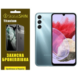 Полиуретановая пленка StatusSKIN Titanium на экран Samsung M34 5G M346 Глянцевая