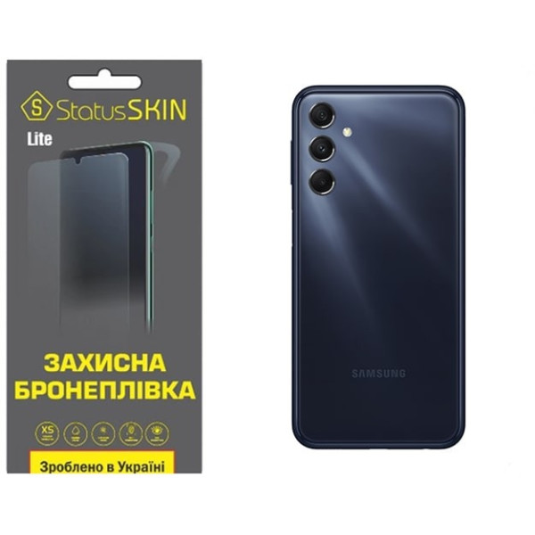 Полиуретановая пленка StatusSKIN Lite на корпус Samsung M34 5G M346 Глянцевая