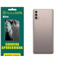 Полиуретановая пленка StatusSKIN Ultra на корпус Motorola E40 Глянцевая