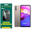 Полиуретановая пленка StatusSKIN Ultra на экран Motorola E40 Глянцевая
