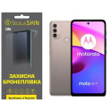 Полиуретановая пленка StatusSKIN Lite на экран Motorola E40 Глянцевая