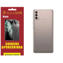 Поліуретанова плівка StatusSKIN Base на корпус Motorola E40 Глянцева
